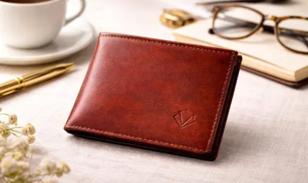 Luxtago Classic Leather Wallet for Men